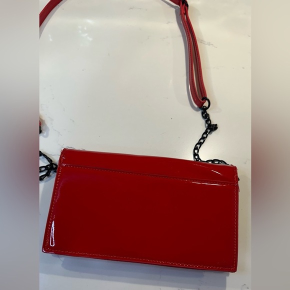 Kendall & Kylie Red Glossy Crossbody Bag - Picture 13 of 13